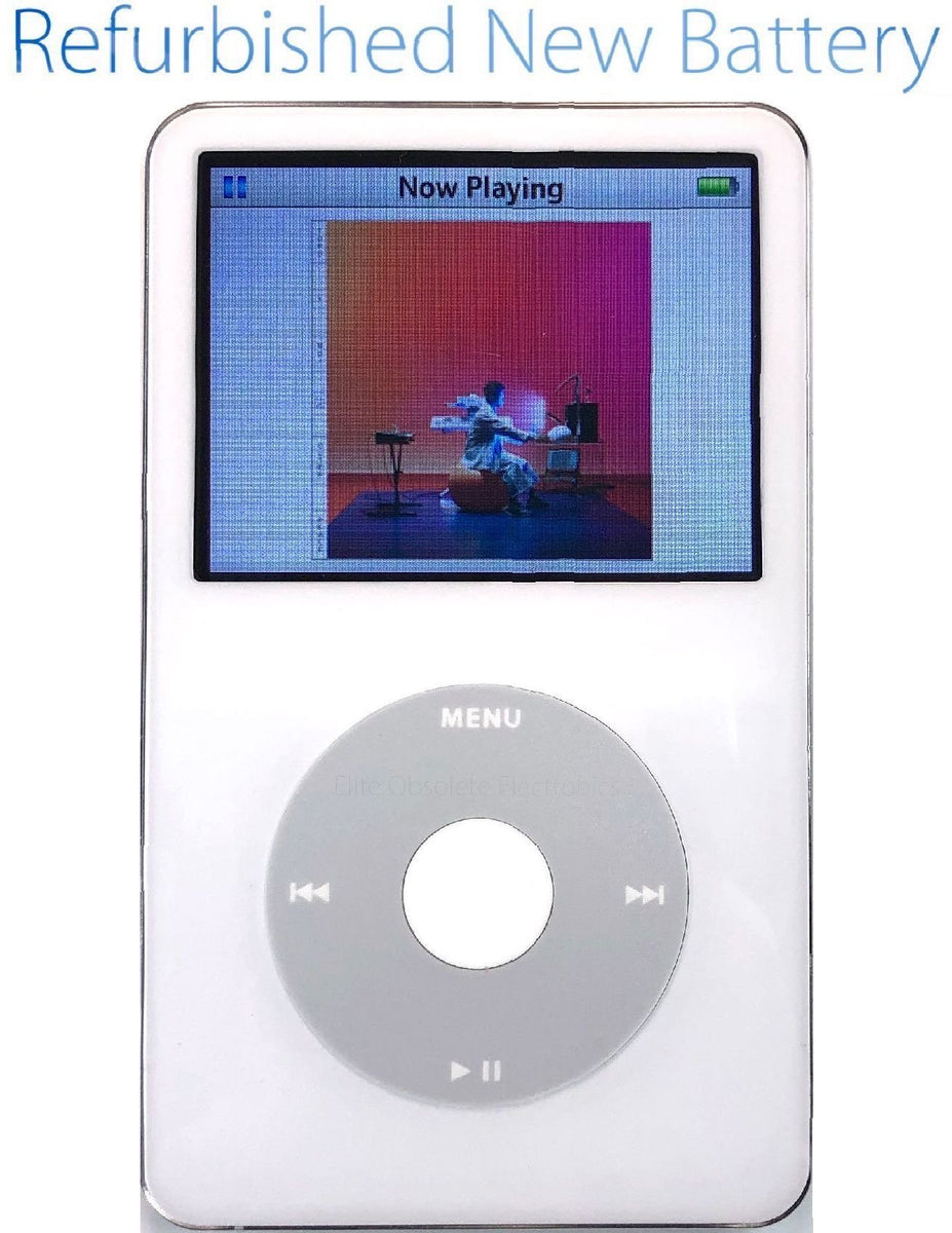 Refurbished White Apple iPod Video 5th & 5.5 Enhanced New 