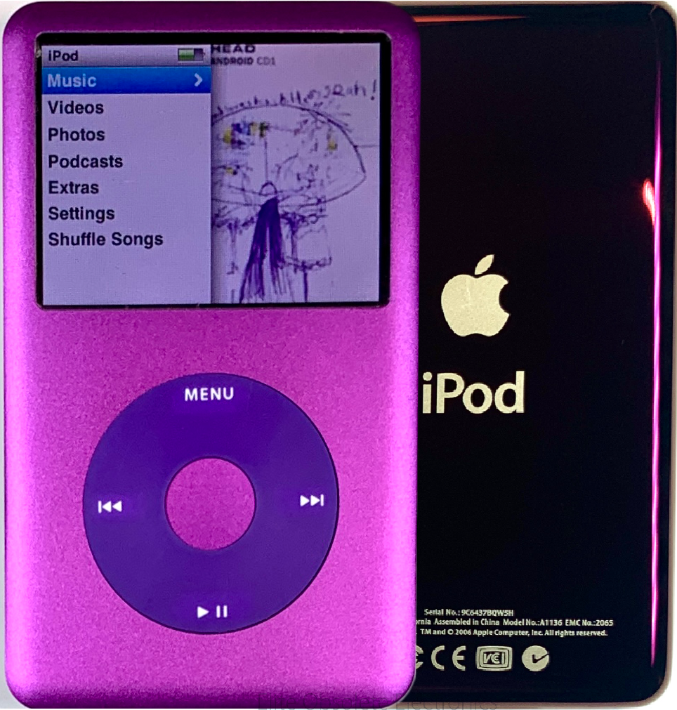 Elite Obsolete Electronics New iPod Classic Black Gray Red Elite Obsolete Electronics New iPod Classic Black Gray Red