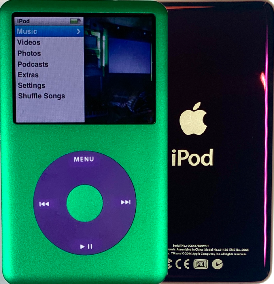 【中古品】ipod classic 80G 80GB iPod Video Classic 5.5th Generation DAC Excellent Condition