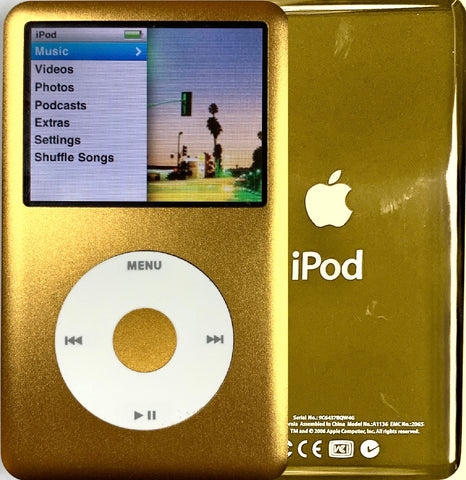 New Apple iPod Classic 6th & 7th Generation Gold / White / Gold (Gold)