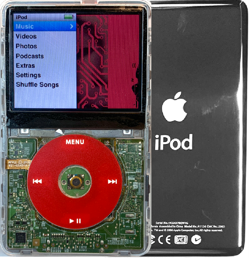 iPod classic 第7世代160GBからSD256GBにU2バージョン iPod classic 第7世代160GBからSD256GBにU2バージョン
