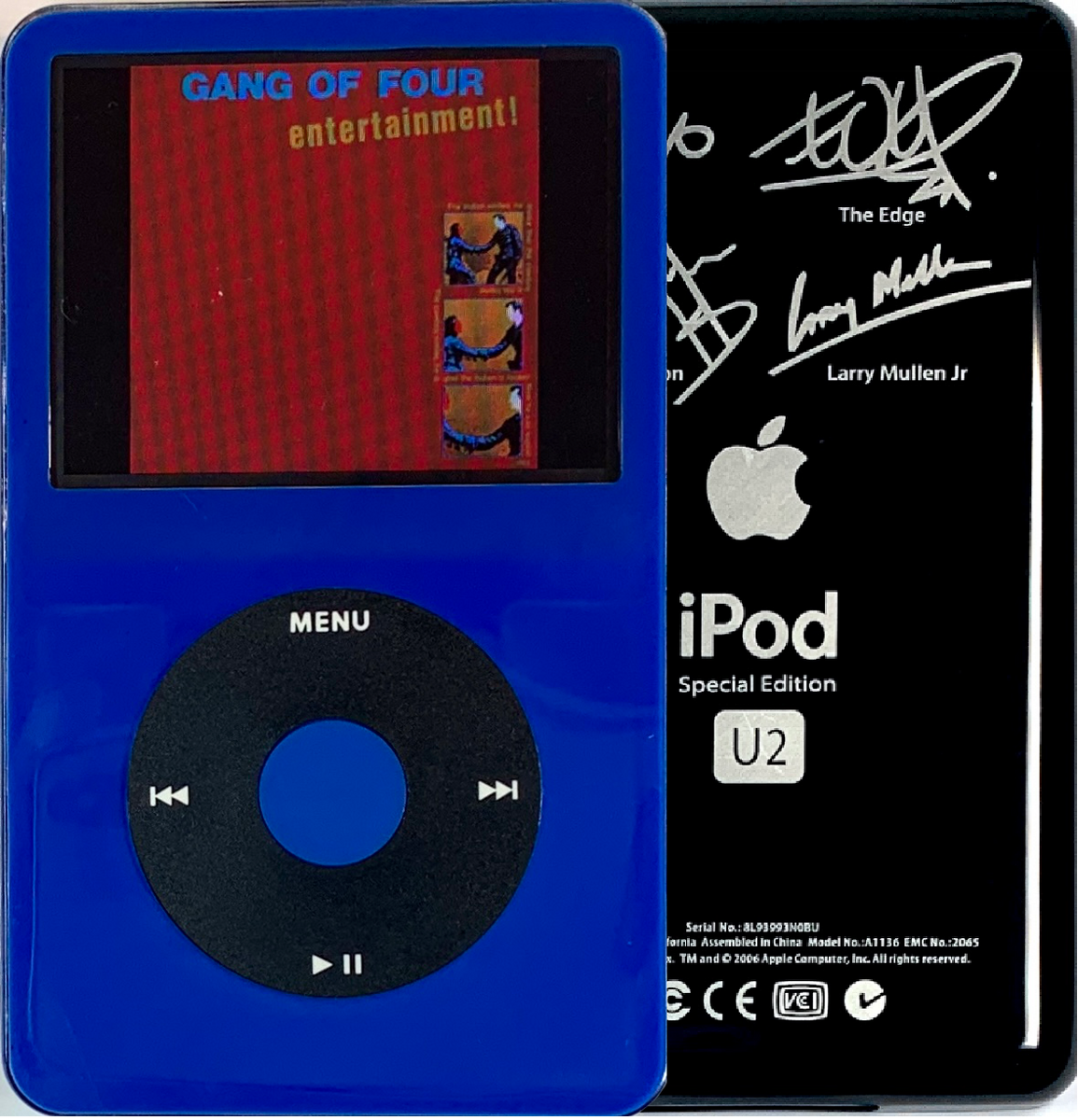 New Apple iPod Video Classic 5th & 5.5 Enhanced Blue / Black 
