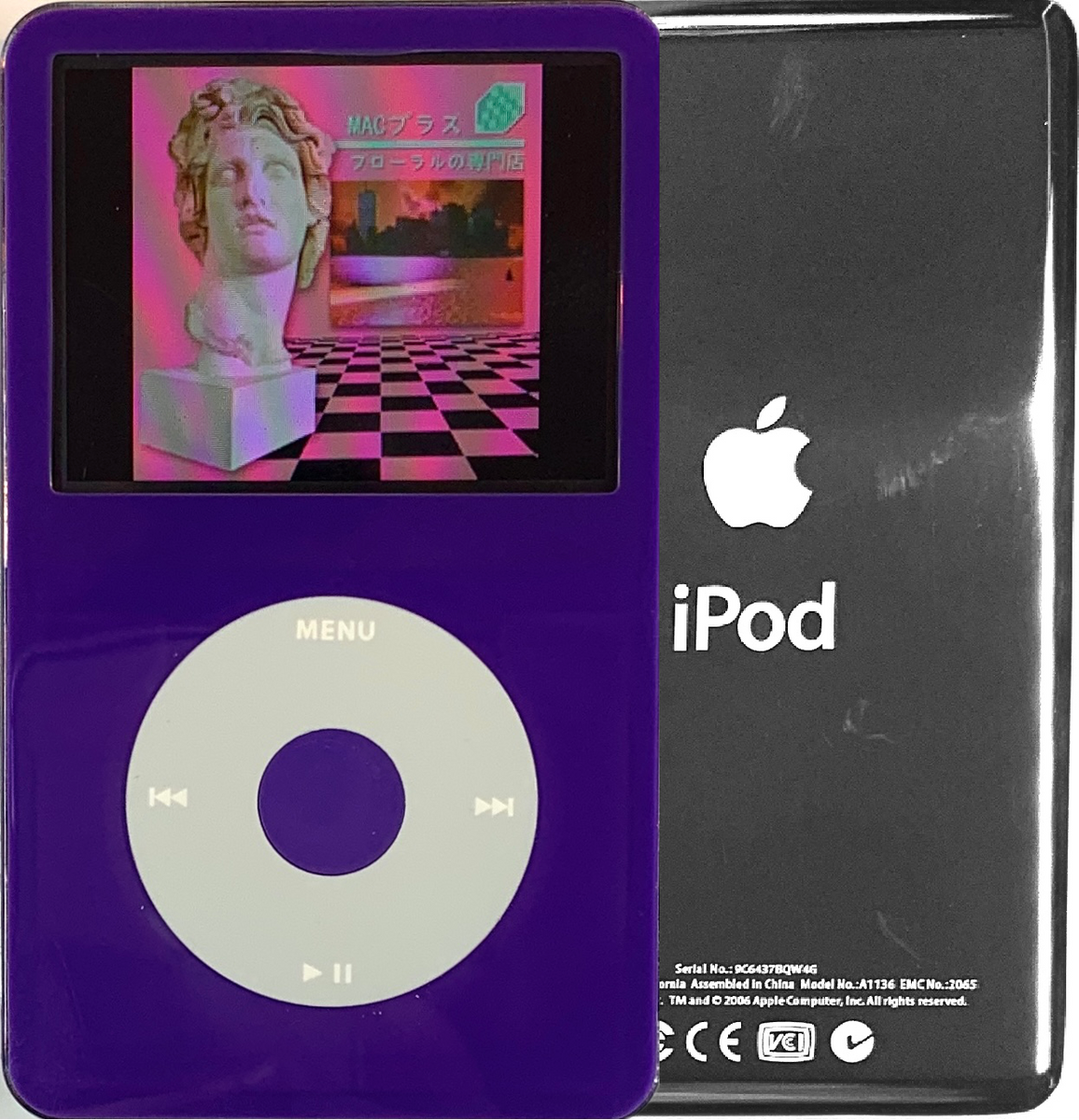 iPod classic かるく ライトパープル