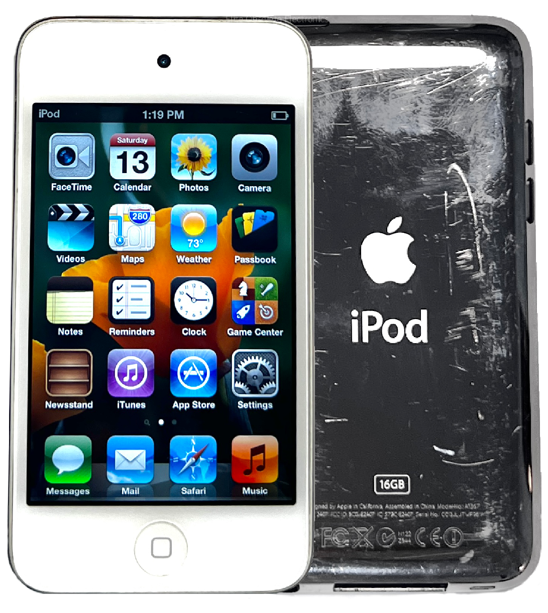 Used Apple iPod Touch 4th Generation 8GB 16GB 32GB 64GB White MD057LL/A ME179LL/A MD058LL/A MD059LL/A