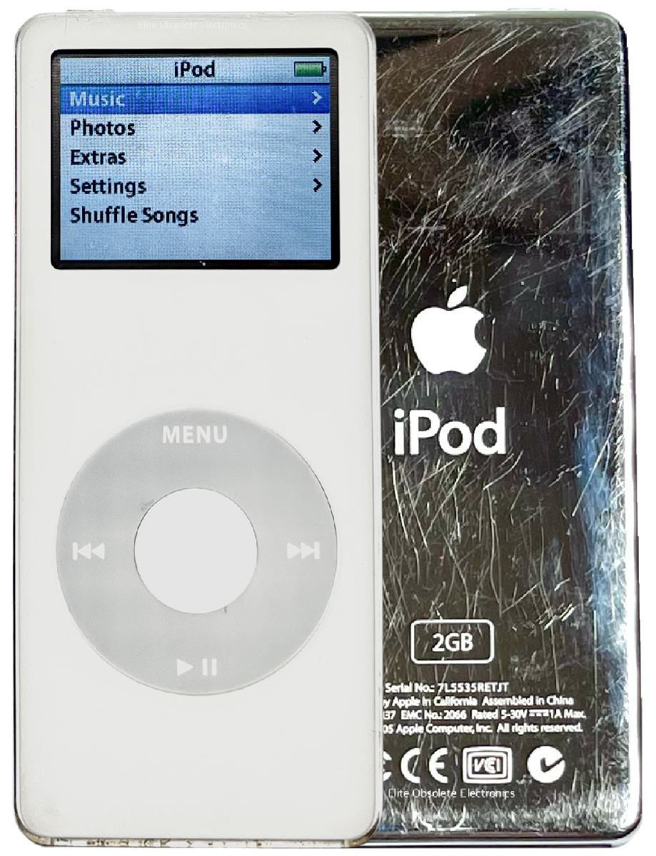 Apple iPod Nano 1st Generation 1GB 2GB 4GB Grey Refurbished New – Elite Obsolete Electronics