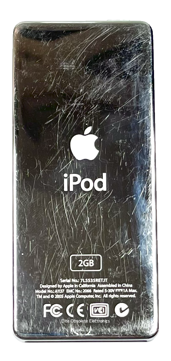 Apple iPod Nano 1st Generation A1137 1GB 2GB 4GB Black Refurbished 