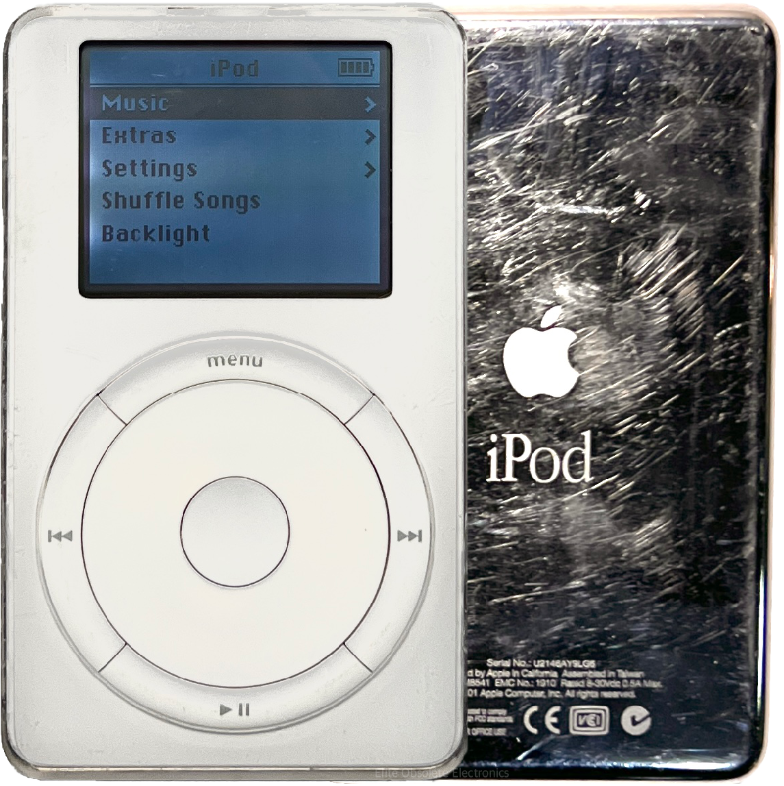 Refurbished Apple iPod Original 1st Generation 2001 5GB 10GB New – Elite Obsolete
