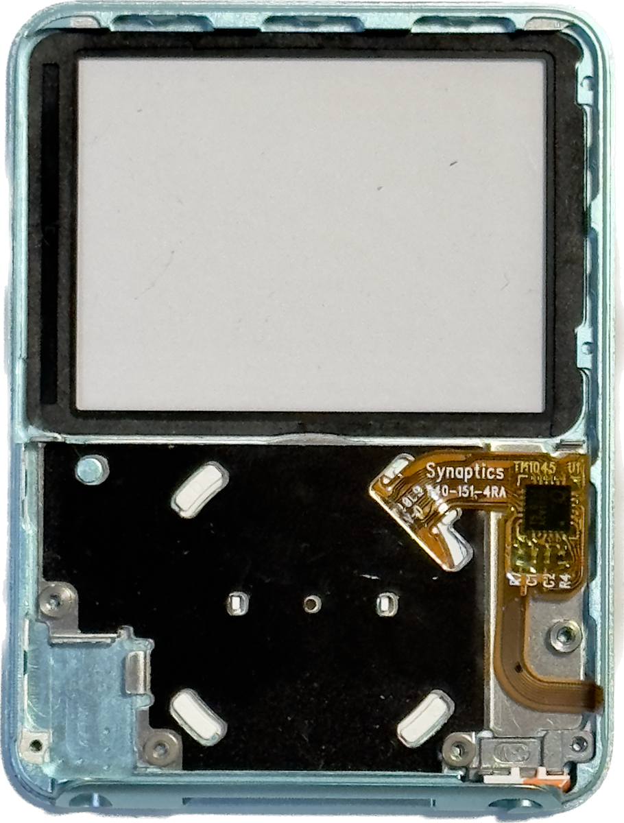 Original Light Blue Faceplate & Click Wheel for Apple iPod Nano