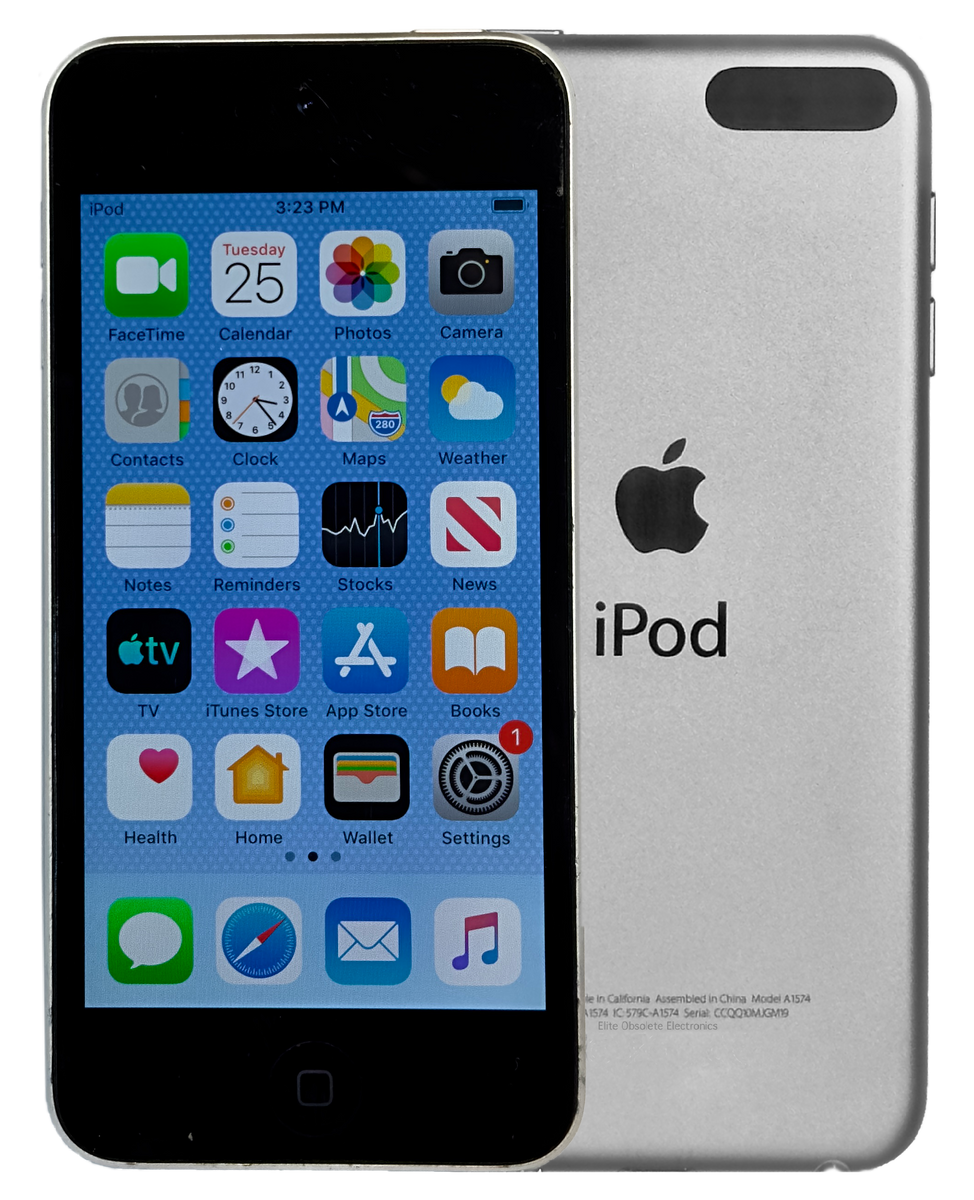 Refurbished Apple iPod Touch 7th Generation A2178 Black & Silver Refurbished Apple iPod Touch 7th Generation A2178 Black & Silver