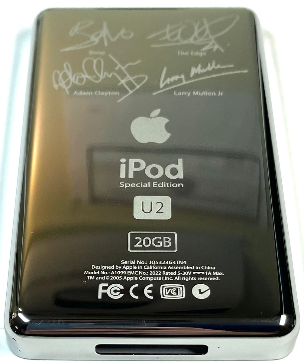 New 20GB U2 Special Edition Silver Backplate for Apple iPod