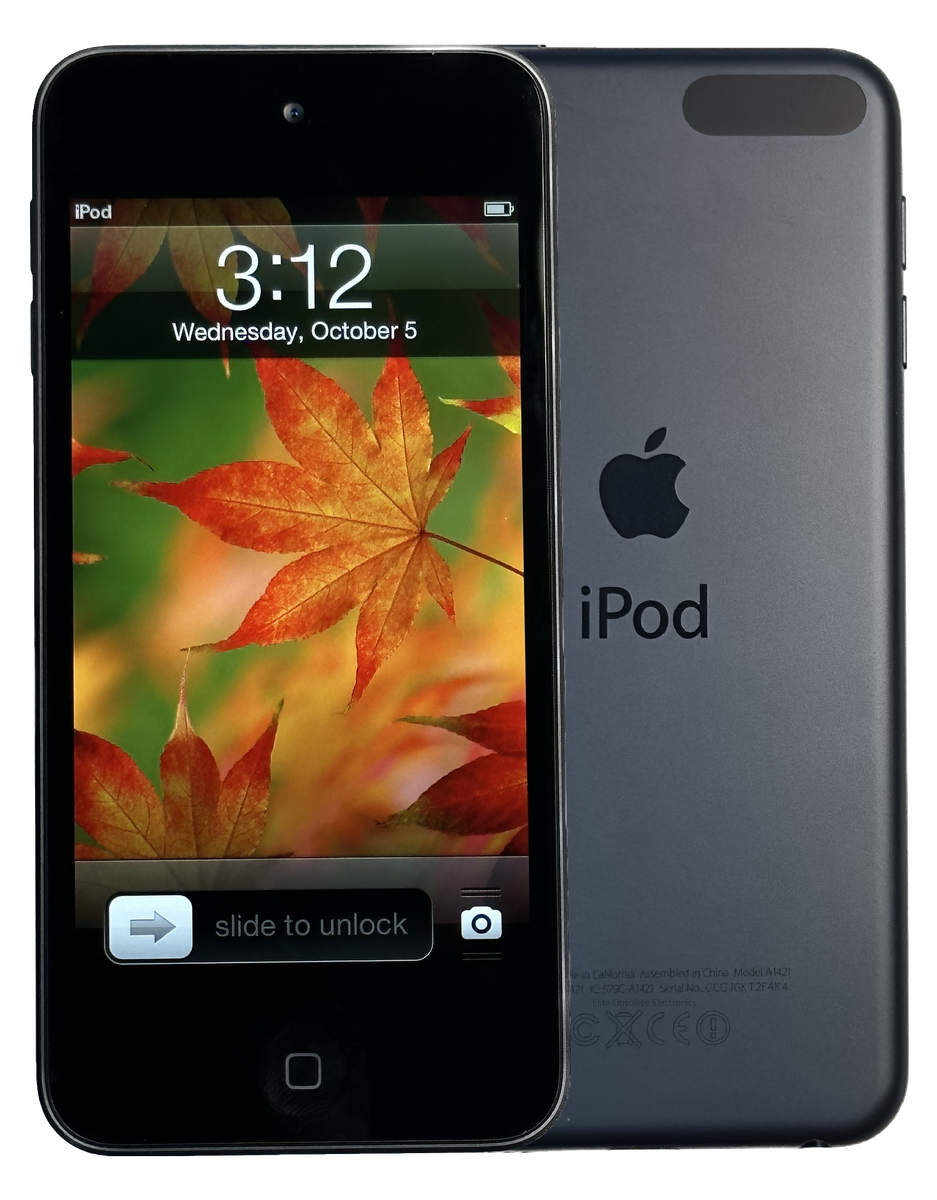 Refurbished Apple iPod Touch 5th Generation 64GB Slate Black Rare Refurbished Apple iPod Touch 5th Generation 64GB Slate Black Rare