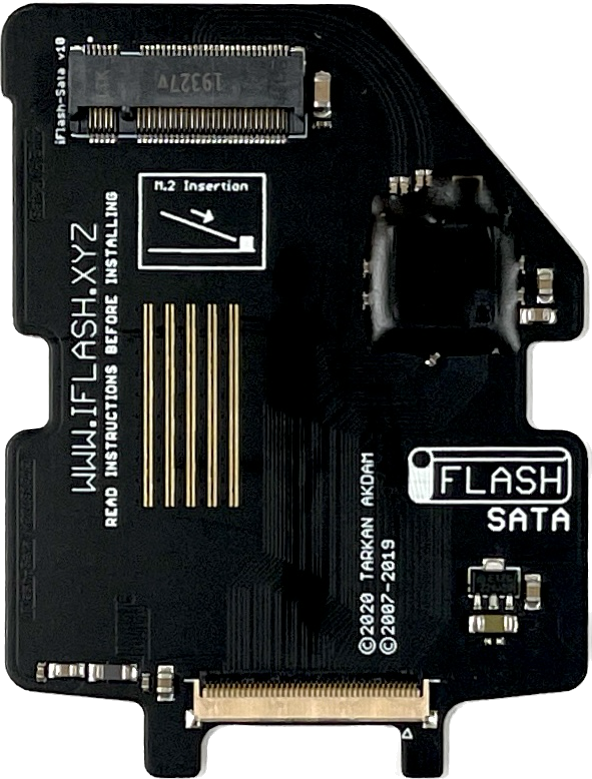 Tarkan iFlash SATA v10 M.2 SSD ZIF 40-Pin Adapter (Brand New 