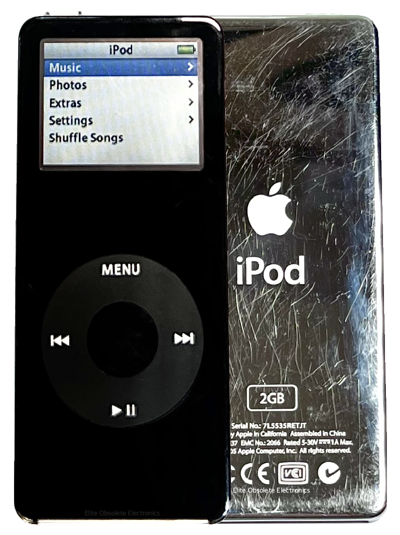Refurbished Apple iPod Nano 1st Generation Black 1GB 2GB 4GB A1137