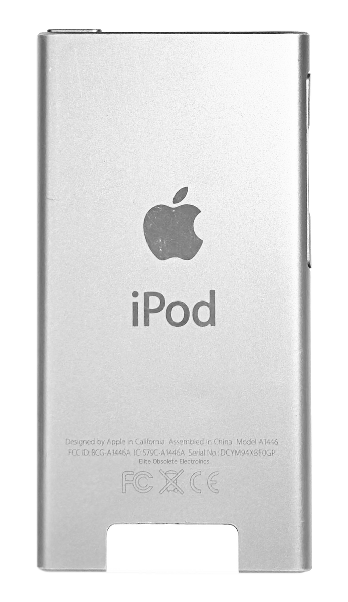 Refurbished Apple iPod Nano 7th Generation 16GB Silver & White 