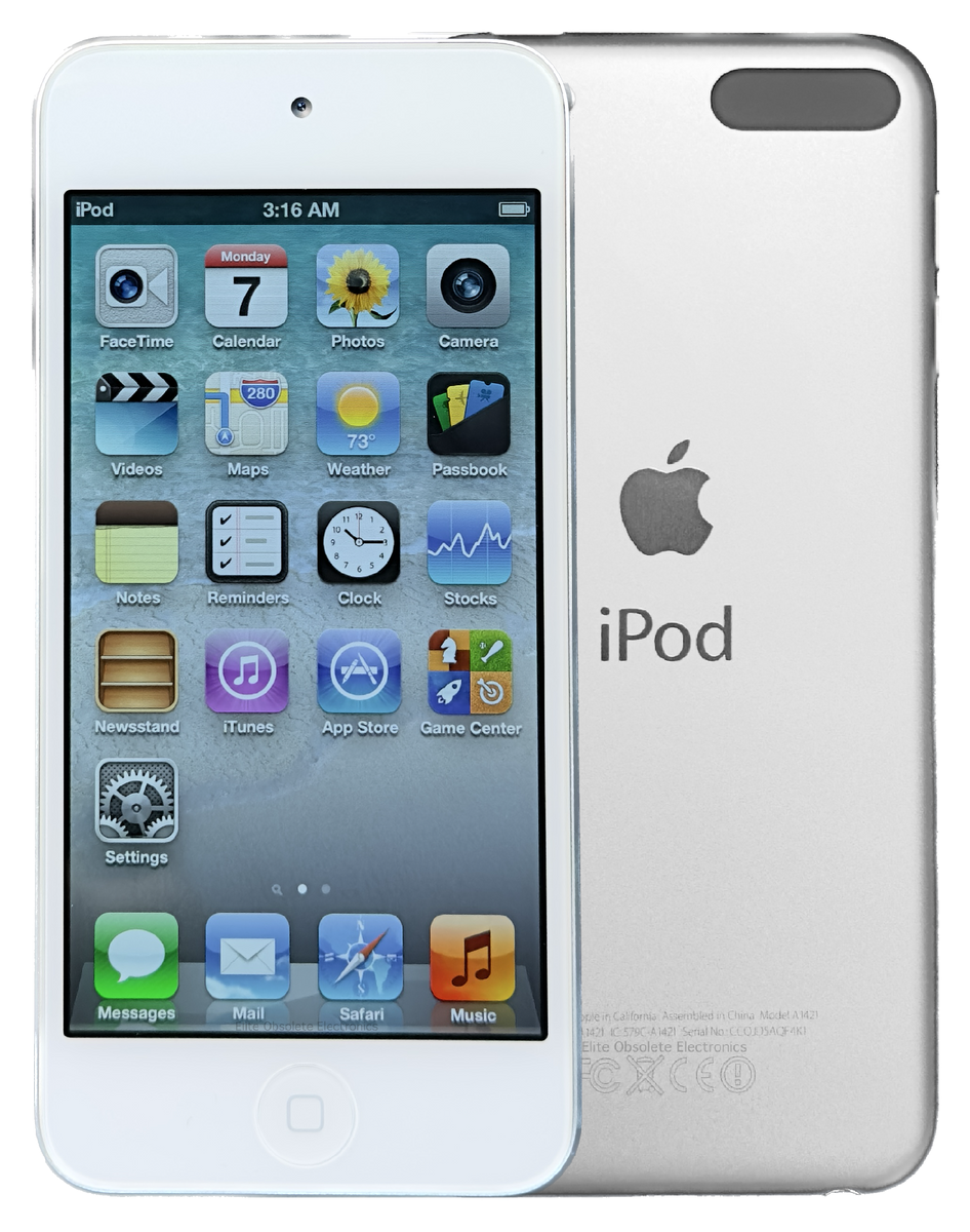 New Apple iPod Touch 5th Generation 32GB 64GB Silver MD720LL/A MD721LL –  Elite Obsolete Electronics