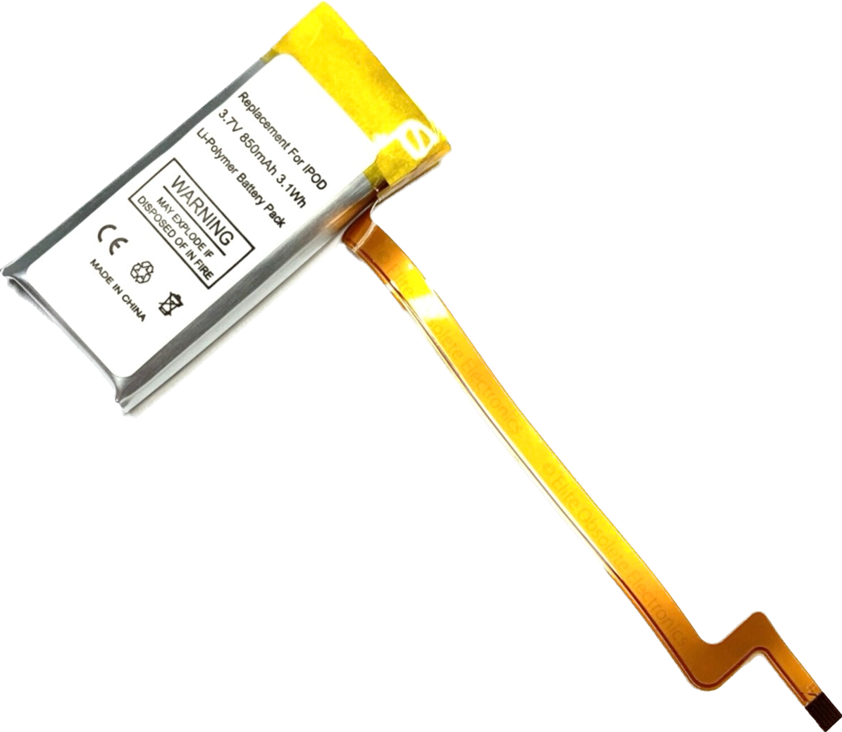 850mah Lithium Polymer Thin Battery for Apple iPod Video 5th 5.5 850mah Lithium Polymer Thin Battery for Apple iPod Video 5th 5.5