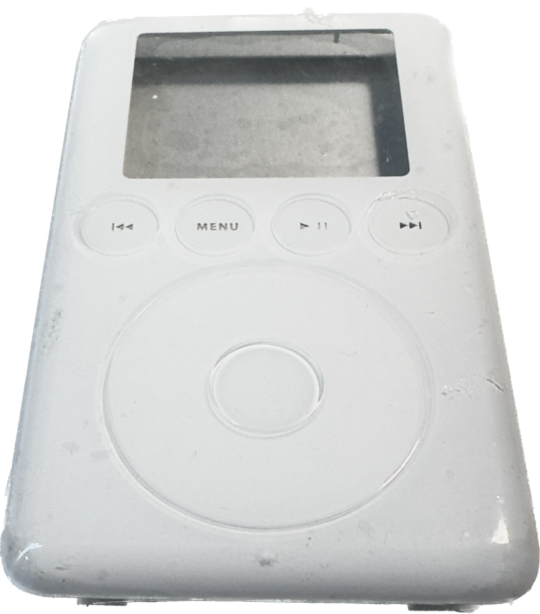New White Faceplate & Click Wheel Button Assembly for Apple iPod