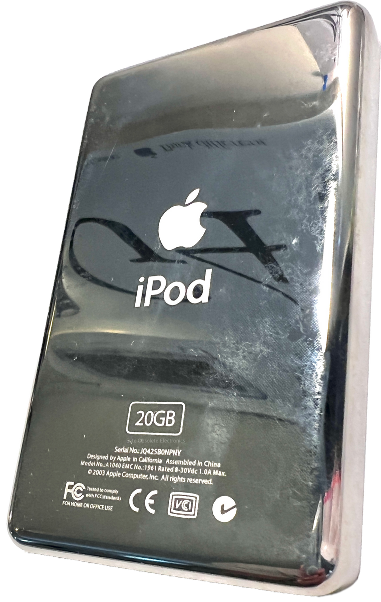 New 20GB Backplate Silver Thin for Apple iPod Classic 3rd New 20GB Backplate Silver Thin for Apple iPod Classic 3rd