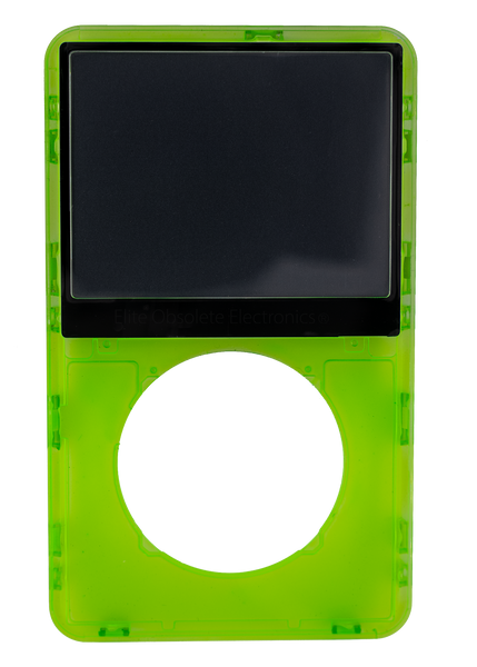 Atomic Slime UV Reactive Transparent Clear Faceplate For Apple iPod Video 5th & 5.5 Generation Plastic A1136