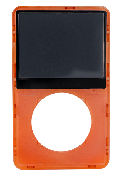Atomic Radioactive Citrus Glow Transparent Clear Faceplate For Apple iPod Video 5th & 5.5 Generation Plastic A1136