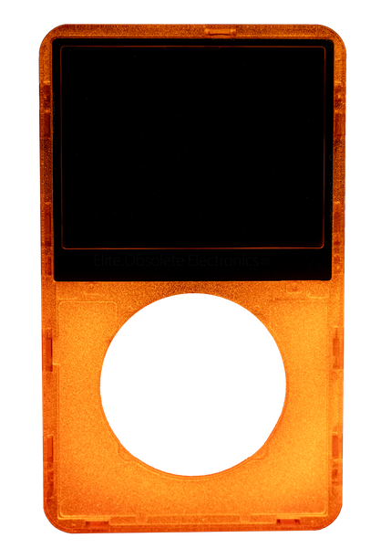 Atomic Radioactive Citrus Glow Transparent Clear Faceplate For Apple iPod Video 5th & 5.5 Generation Plastic A1136