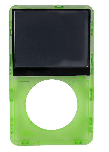 Atomic Radioactive Slime Glow Transparent Clear Faceplate For Apple iPod Video 5th & 5.5 Generation Plastic A1136