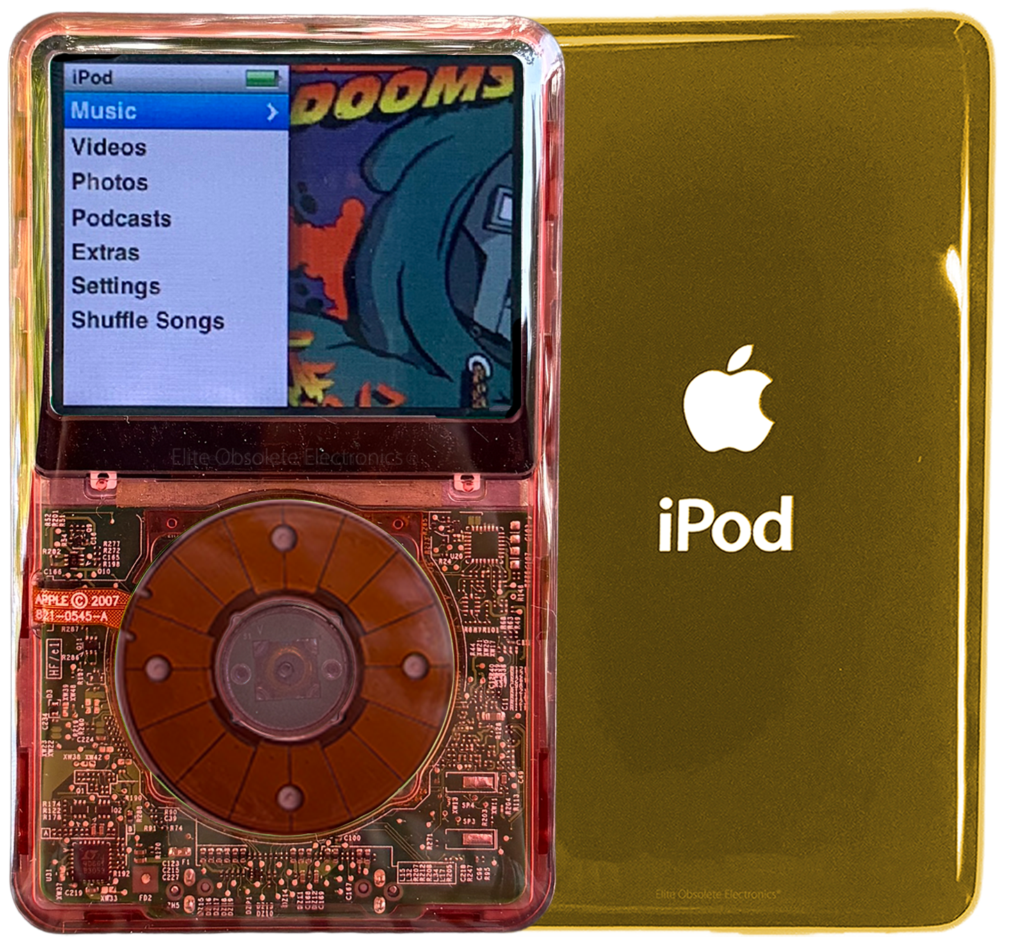 Crystal Clear New Apple iPod Video 5th 5.5 A1136 & iPod Classic