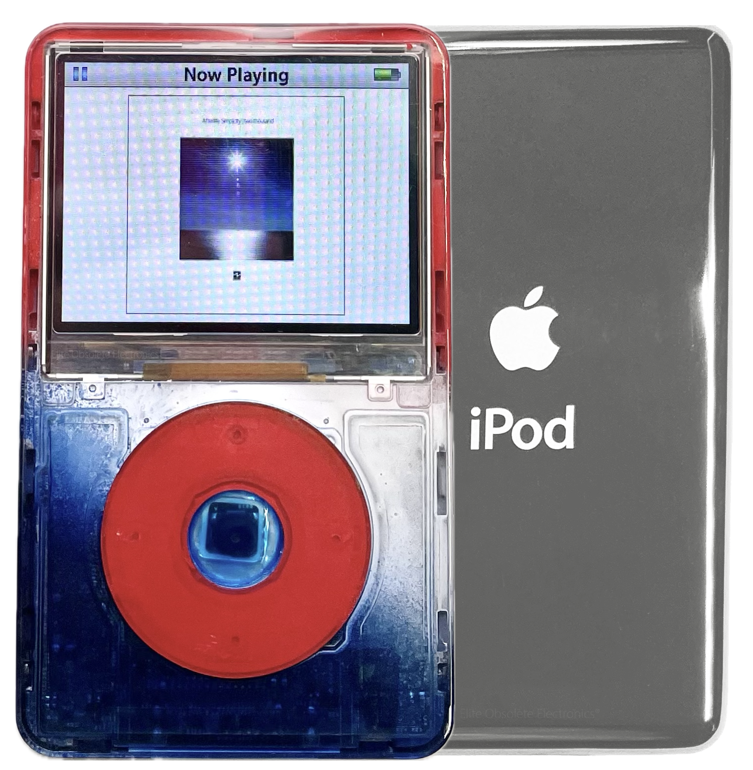 New Apple iPod Video Classic 5th & 5.5 Enhanced Atomic Liberty / Atomic Mica Red / Atomic Ice (Silver)