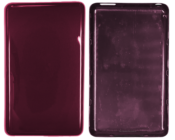 Thin Red Wine Fully Blank Backplate for Apple iPod Video 5th 5.5 A1136 & iPod Classic 6th 7th A1238