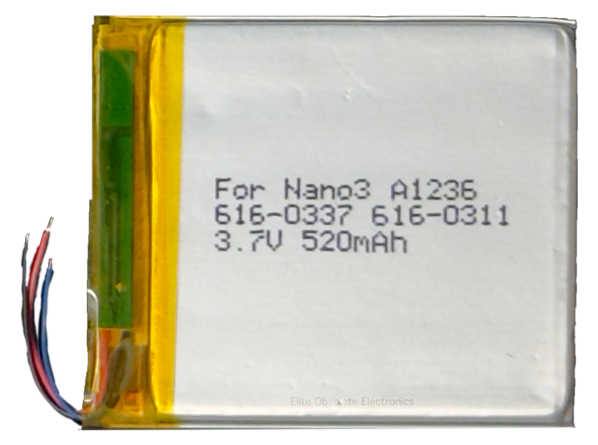 All iPod Nano Replacement Parts  Tagged "Battery"  Elite Obsolete  Electronics