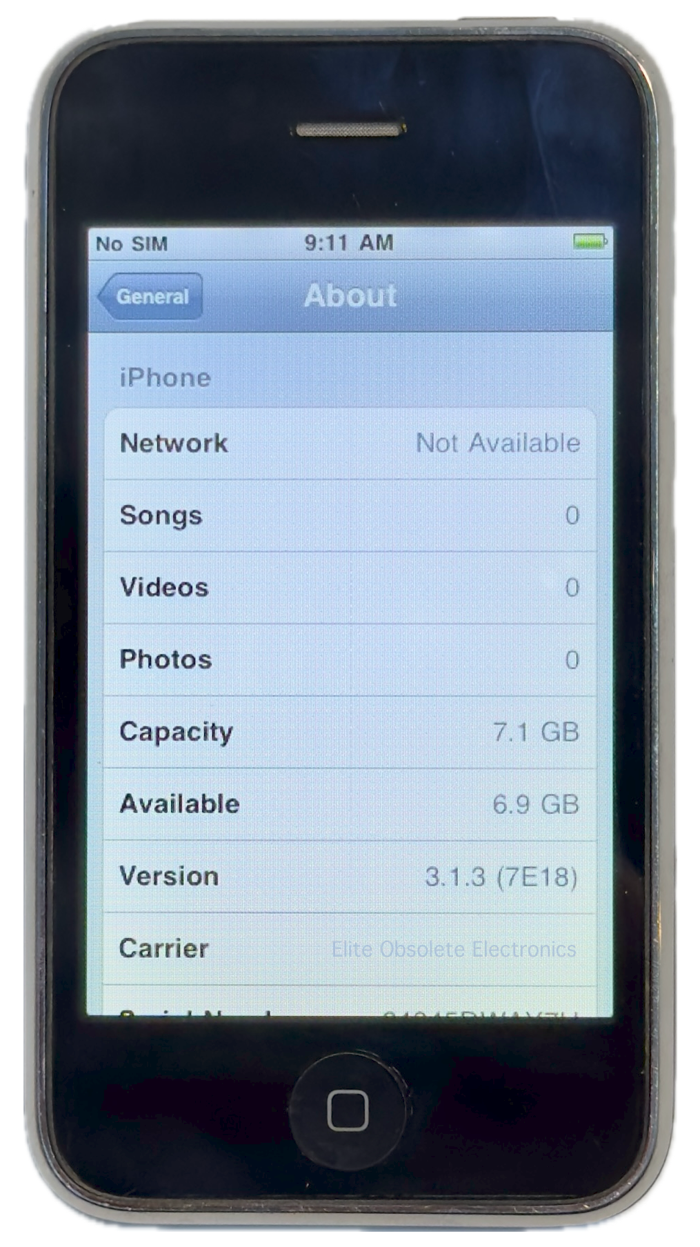 Original Used Apple iPhone 3G 8GB 16GB Black A1241 MB046LL/A iOS Original Used Apple iPhone 3G 8GB 16GB Black A1241 MB046LL/A iOS