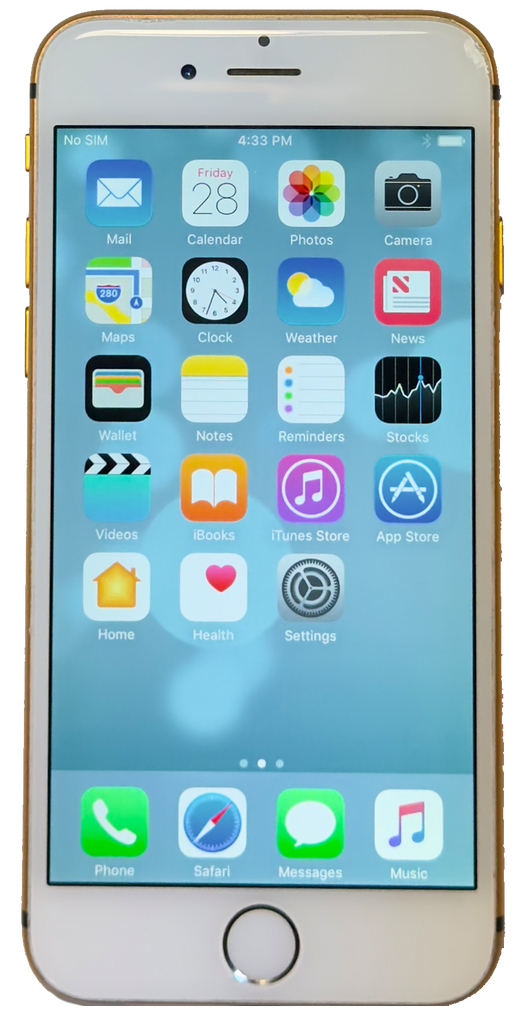 Rare Apple iPhone 6 64GB Custom Gold & White iOS 10.0.2 MG652LL/A Rare Apple iPhone 6 64GB Custom Gold & White iOS 10.0.2 MG652LL/A