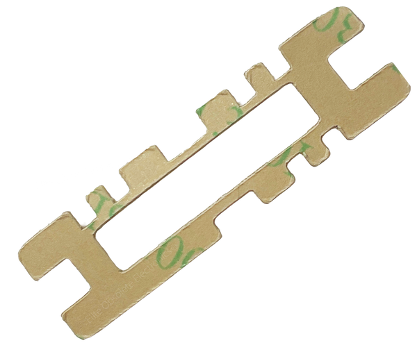 Precut Top Bottom Plastic Bezel Adhesive for Apple iPod Mini 1st 2nd Generation A1051