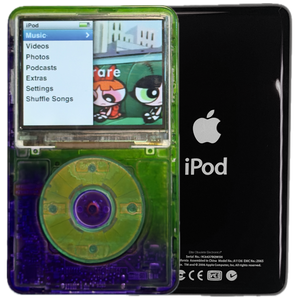 New Apple iPod Classic 6th & 7th Generation Atomic Sour Grape / Atomic Clover / Atomic Purple (Black)