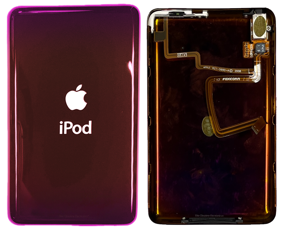 Thick Pink Red Universal Backplate for Apple iPod Video 5th 5.5 A1136 ...
