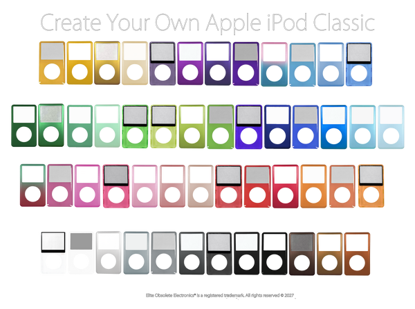 Create Your Own Apple iPod Classic 6th 7th Generation A1238 Tarkan iFlash SD Card 650mah 2000mah 3000mah