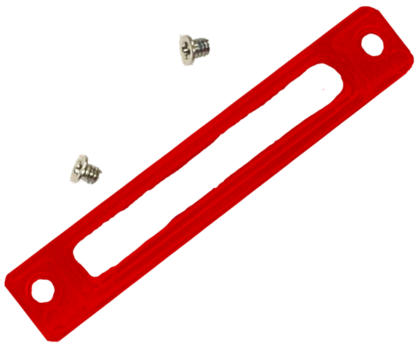 Solid Red Dock Plastic Bezel for Apple iPod Video 5th 5.5 & Classic 6th 7th Thick & Thin A1136 A1238