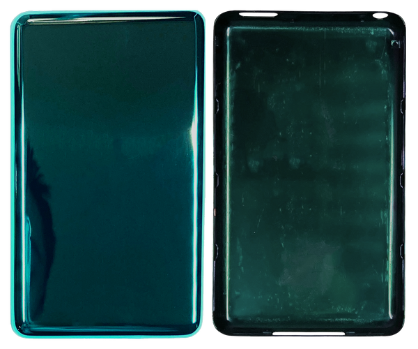 Thick Pine Green Fully Blank Backplate for Apple iPod Classic 6th 7th & iPod Video 5th 5.5 Enhanced