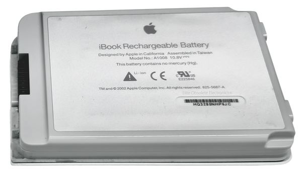 Original Apple Rechargeable Lithium-Ion Battery for Mac iBook G3 G4 12” Polycarbonate A1061