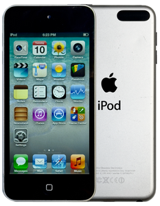 Used Rare iOS 6.1.3 Apple iPod Touch 5th Generation 16GB Silver Black No iSight ME643LL/A A1509