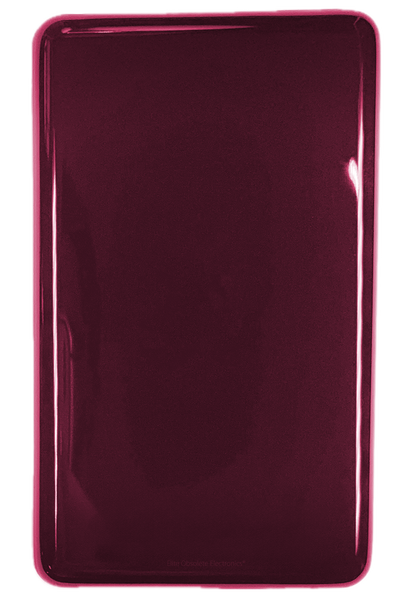 Thin Red Wine Fully Blank Backplate for Apple iPod Video 5th 5.5 A1136 & iPod Classic 6th 7th A1238