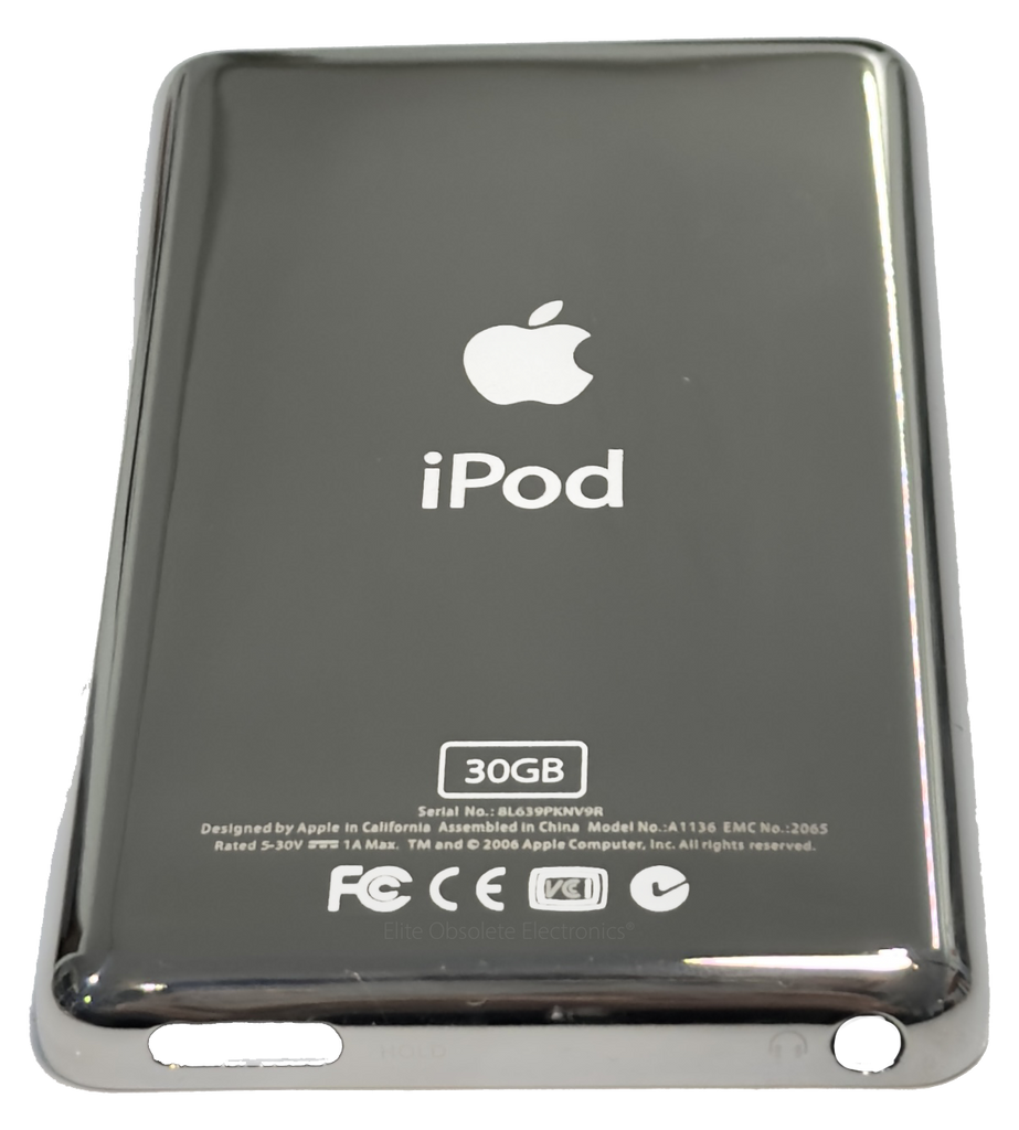 Special Edition Upside Down 30GB Silver Chrome Thin Backplate for Special Edition Upside Down 30GB Silver Chrome Thin Backplate for