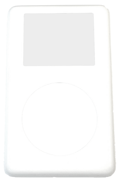 New White Faceplate for Apple iPod Photo & iPod with Color Display A1099 Classic 4th Generation
