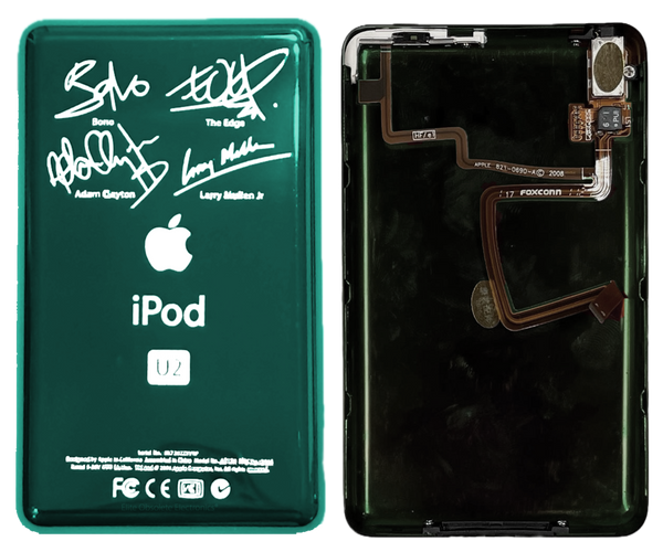 Thin Pine Green U2 Special Edition Backplate for Apple iPod Video 5th 5.5 A1136 & iPod Classic 6th 7th A1238
