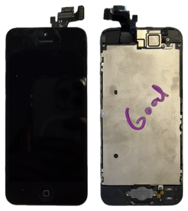 Used Original LCD Display Assembly With Small Parts for Apple iPhone 5 A1428 A1429 A1442