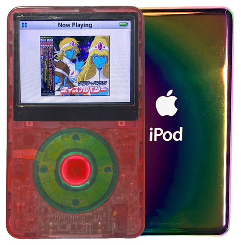 New Apple iPod Video Classic 5th & 5.5 Enhanced Atomic Lychee / Atomic Clover / Atomic Lychee (Rainbow)