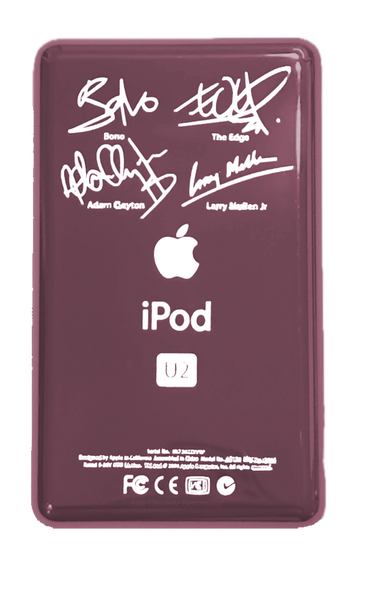 Thick Blush Pink U2 Special Edition Backplate for Apple iPod Video 5th 5.5 Enhanced A1136 & iPod Classic 6th 7th A1238