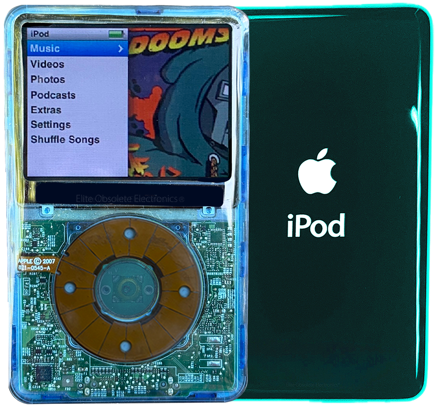 Crystal Clear New Apple iPod Video 5th 5.5 A1136 & iPod Classic
