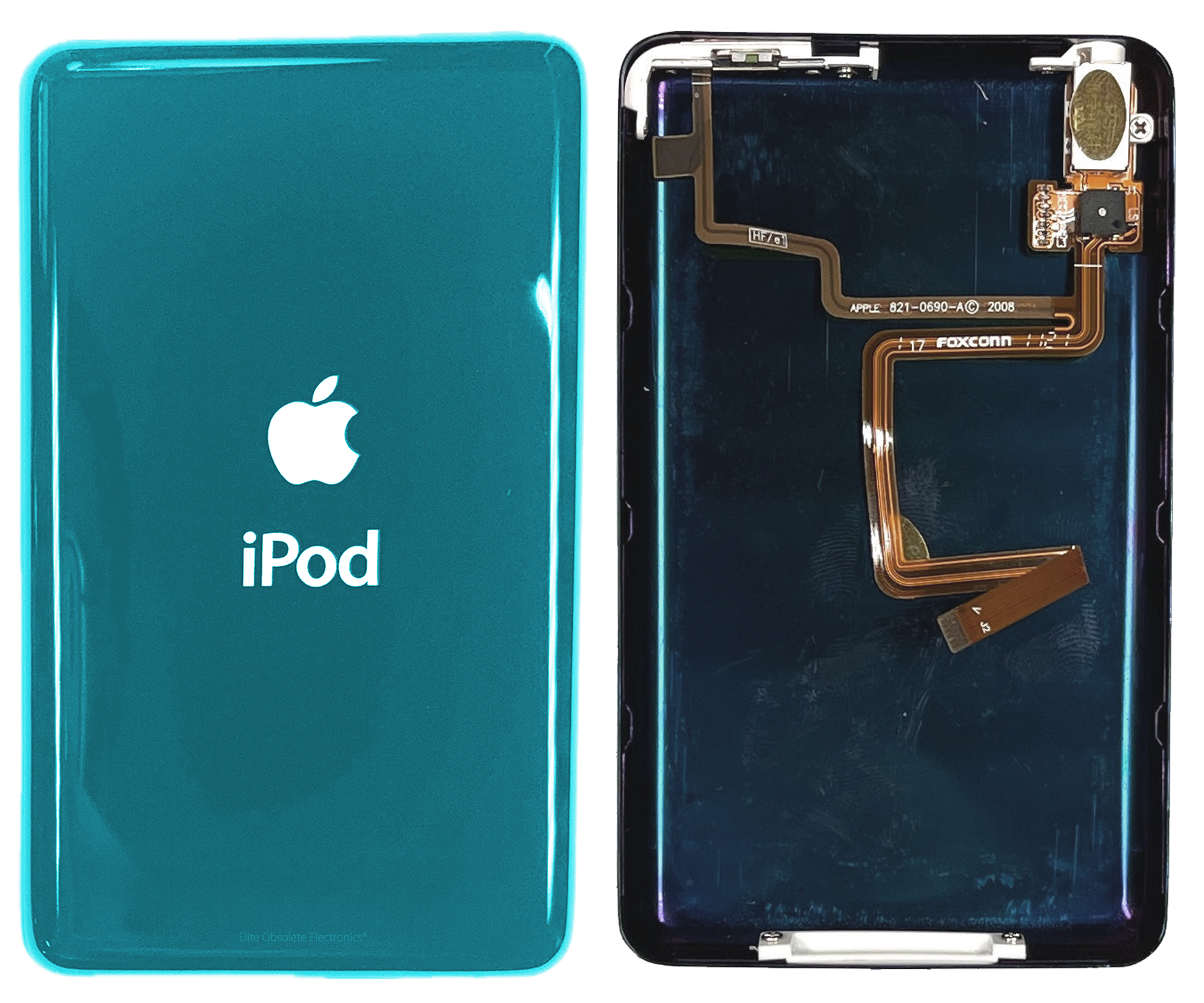 Thin Ocean Blue Backplate for Apple iPod Video 5th 5.5 A1136
