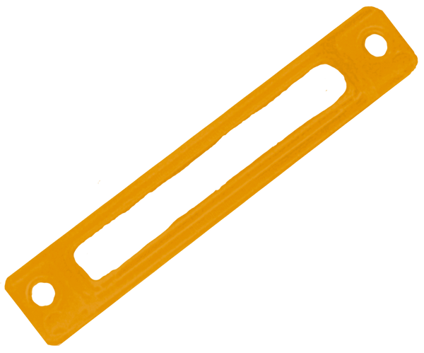 Solid Yellow Dock Plastic Bezel for Apple iPod Video 5th 5.5 & Classic 6th 7th Thick & Thin A1136 A1238